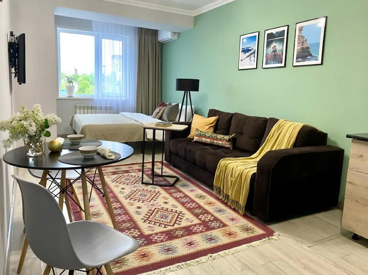Апартаменты-Студия Көктем С Видом На Город location