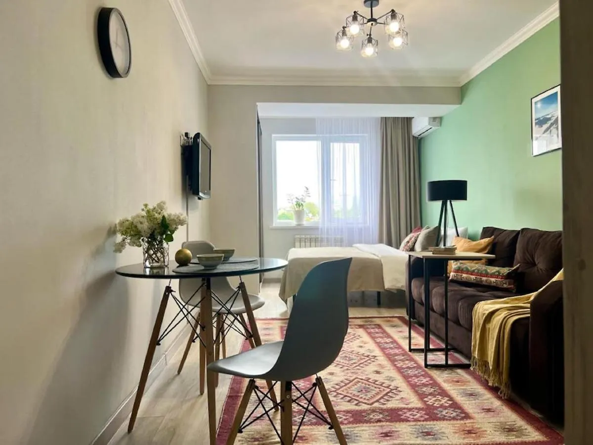 Апартаменты-Студия Көктем С Видом На Город Almaty